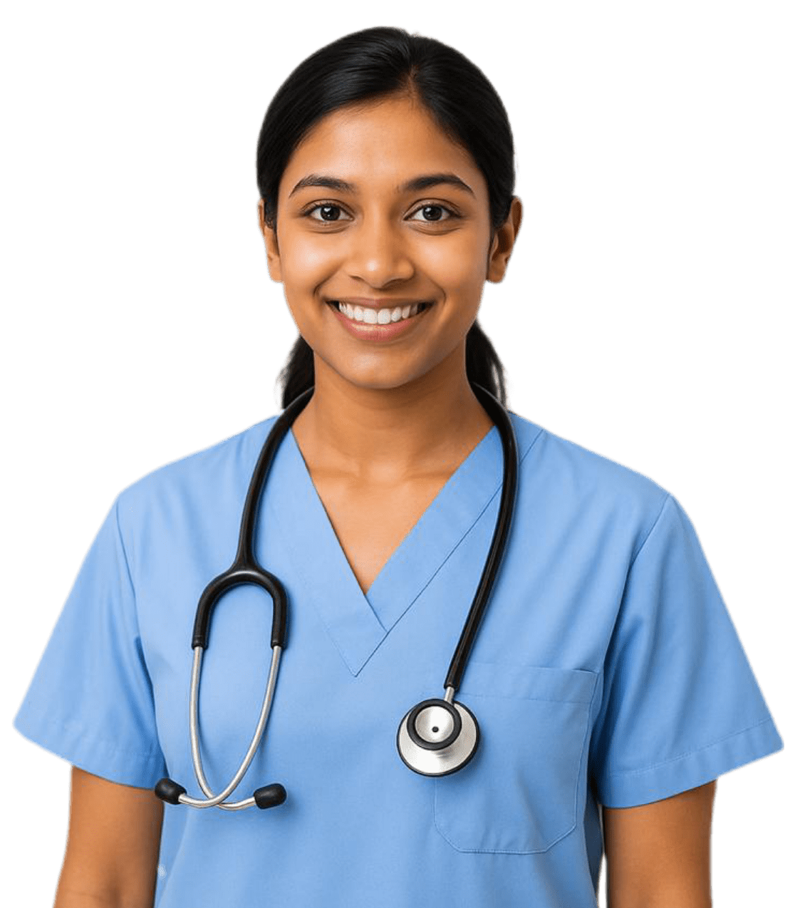 Professional nurse providing home healthcare services in Gurgaon